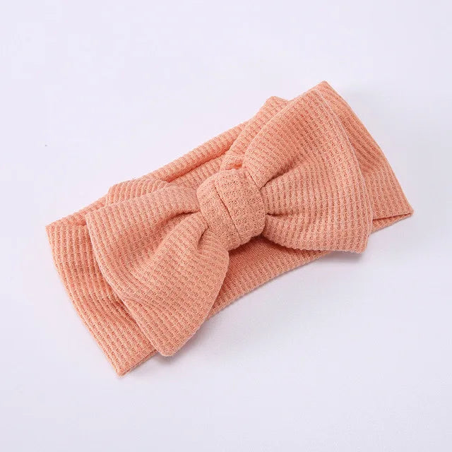 Baby Headband Newborn Baby Hair Accessories for Kids Headwear Baby Bow for Child Bowknot Turban for Babies Elastic Headwrap