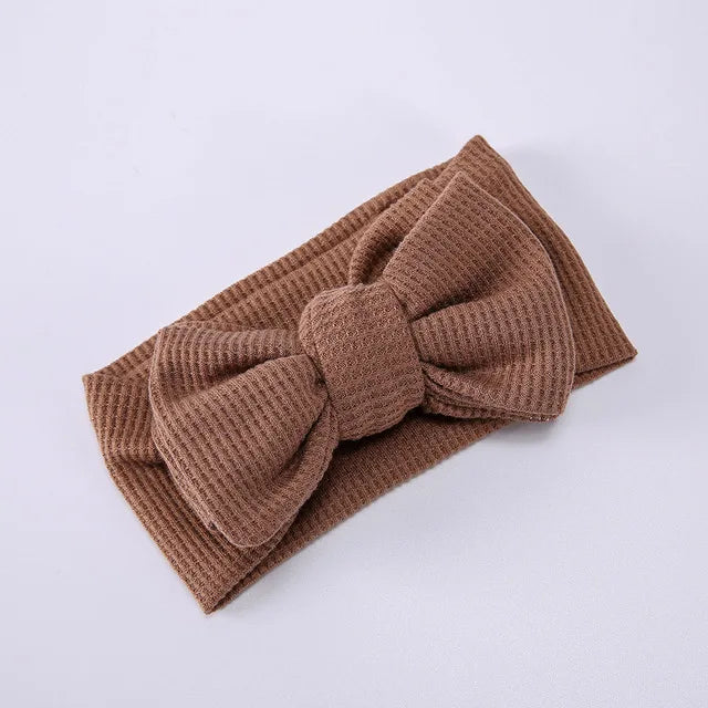 Baby Headband Newborn Baby Hair Accessories for Kids Headwear Baby Bow for Child Bowknot Turban for Babies Elastic Headwrap