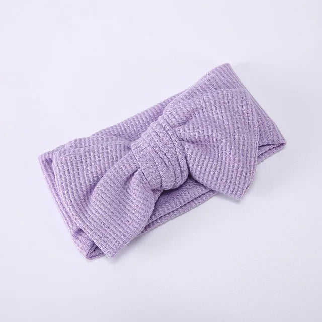Baby Headband Newborn Baby Hair Accessories for Kids Headwear Baby Bow for Child Bowknot Turban for Babies Elastic Headwrap