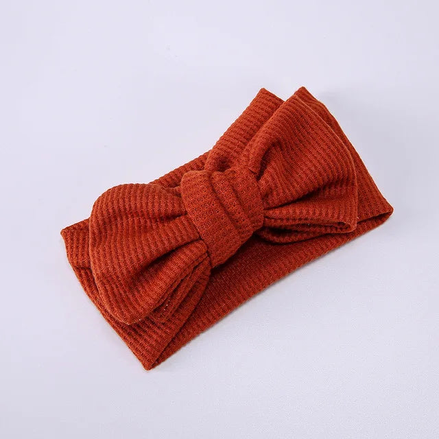 Baby Headband Newborn Baby Hair Accessories for Kids Headwear Baby Bow for Child Bowknot Turban for Babies Elastic Headwrap