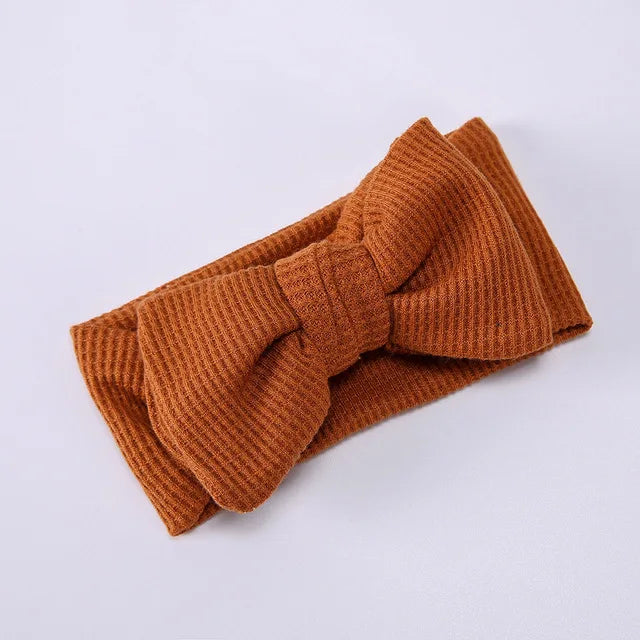 Baby Headband Newborn Baby Hair Accessories for Kids Headwear Baby Bow for Child Bowknot Turban for Babies Elastic Headwrap