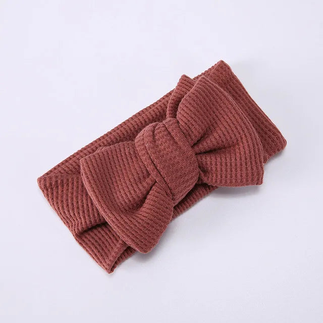 Baby Headband Newborn Baby Hair Accessories for Kids Headwear Baby Bow for Child Bowknot Turban for Babies Elastic Headwrap