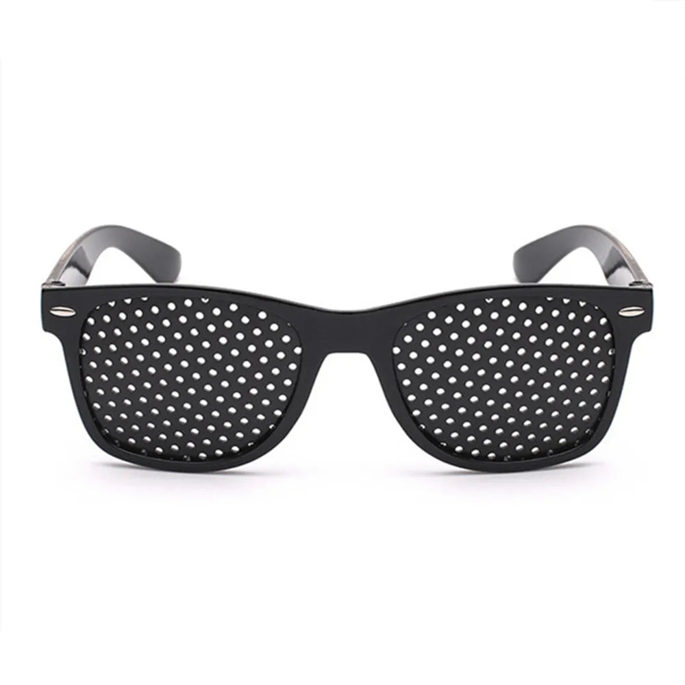 Anti-myopia Astigmatism Glasses With Holes Vision Correction Fatigue Pin Hole Glasses For Men Women Eyesight Improvement Natural