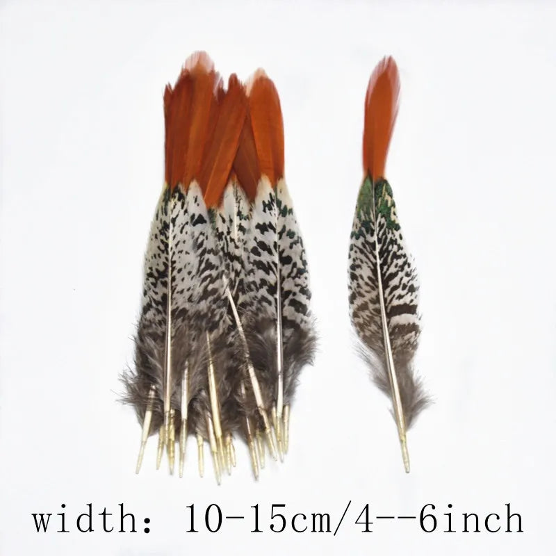 wholesale Natural ostrich Pheasant feathers for crafts DIY peacock feathers for jewelry making Home party decoration plumas