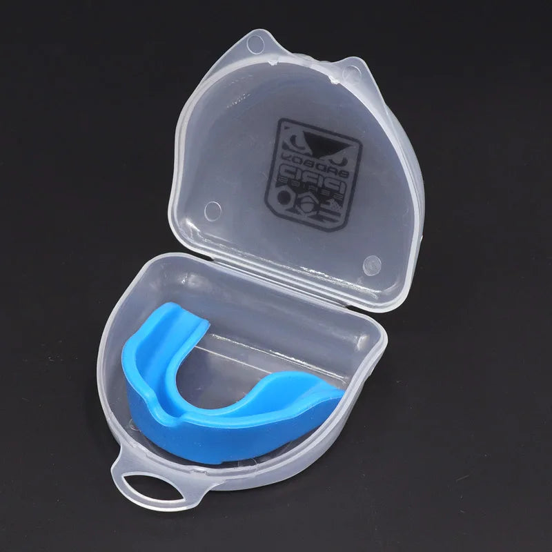 Silicone Tooth Protector for Night Sleep, Mouth Guard Tray for Rugby Karate, Bruxism Grinding, Boxing Protection, Free Shaping