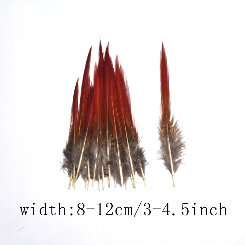 wholesale Natural ostrich Pheasant feathers for crafts DIY peacock feathers for jewelry making Home party decoration plumas