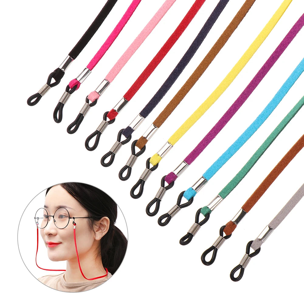 Women Men Fashion High Elasticity Reading Glasses Chain Sunglass Strap Cord Holder Glasses Lanyard Strap Necklace