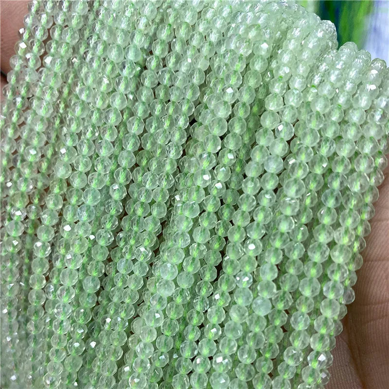 Faceted Natural 2 3 mm Stone Bead Zircon Rose Quartzs Amethysts Rubys Agates Seed Beads for Jewelry Making Beadwork DIY Supplies