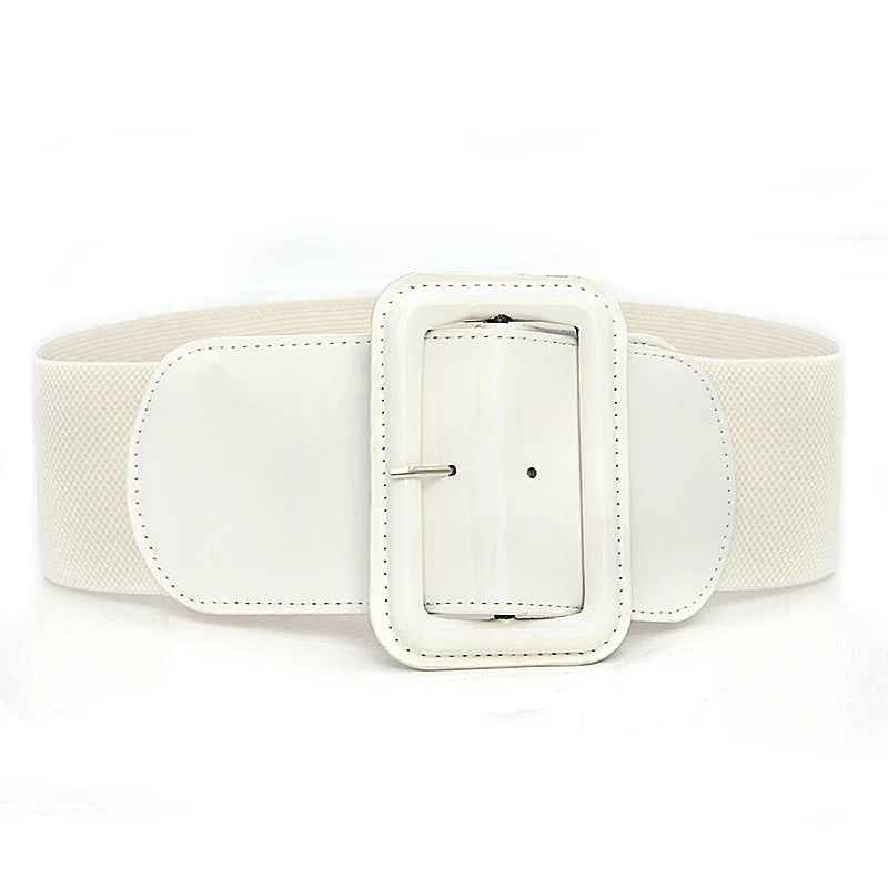 Big girdle, tight girdle, wide stretch girdle, black stretch girdle, plus size girdle, fashion ladies designer belts