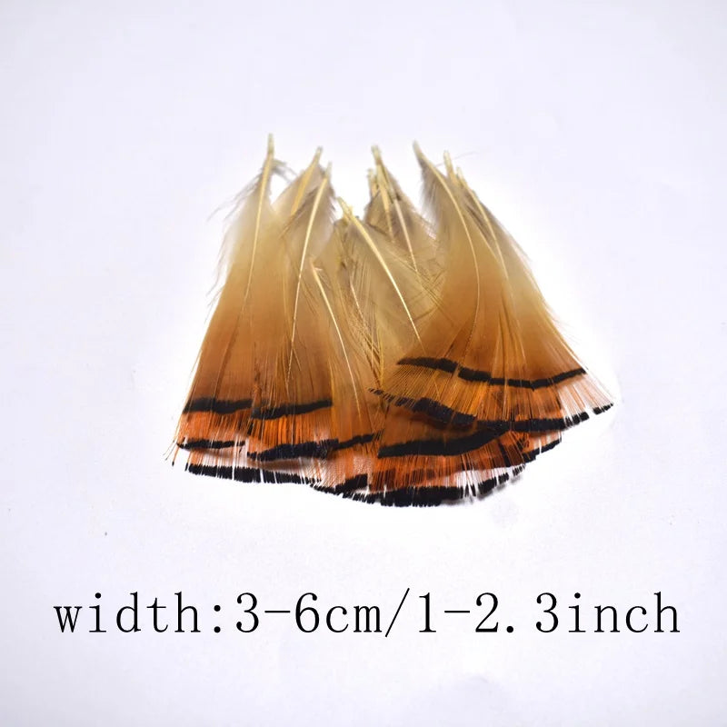 wholesale Natural ostrich Pheasant feathers for crafts DIY peacock feathers for jewelry making Home party decoration plumas