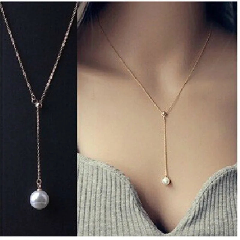 New Fashion Steampunk Dainty Circle Collier Round Minimalist Chain Pendant Necklace For Women Jewelry Gift Cheap Collar