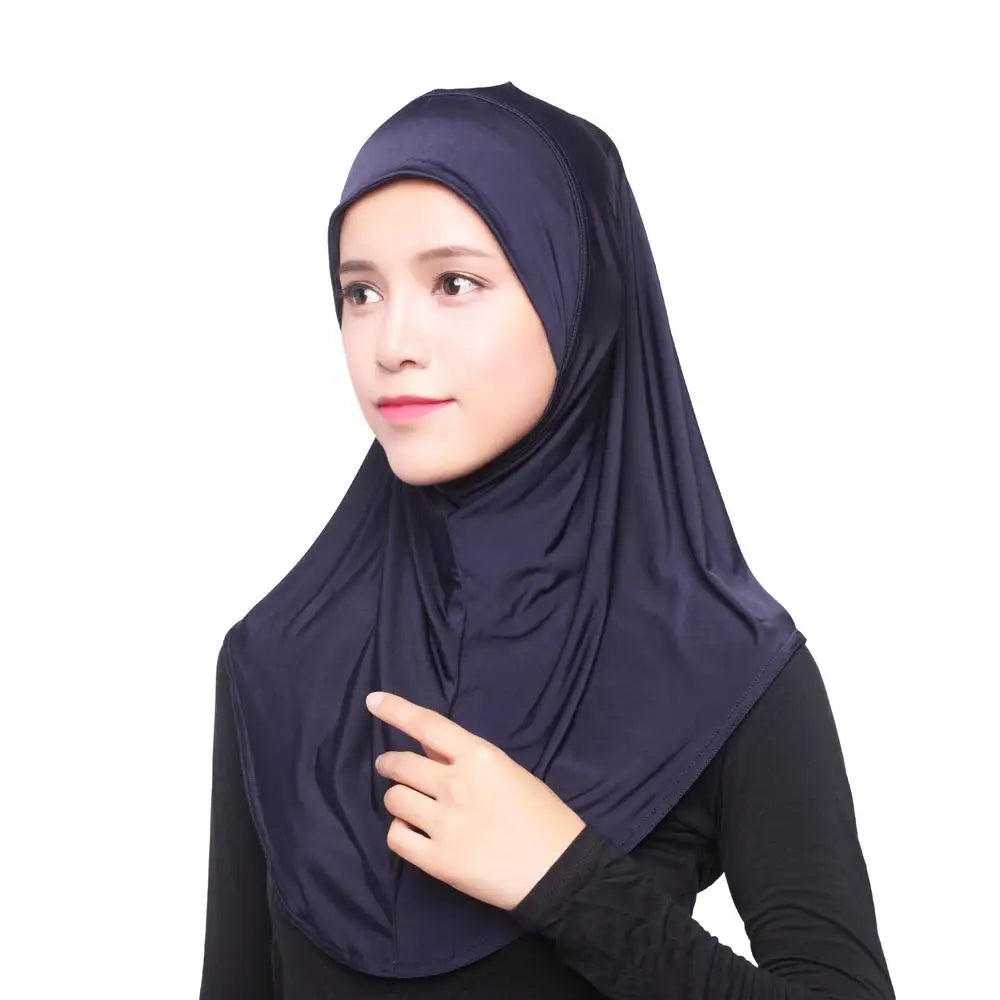 Women Muslim Viscose Long Scarf Hijab Islamic Shawls Arab Shayla Wrap Scarves Headwear Hats Prayer Hat Full Cover Niquabs Amira