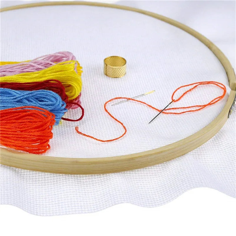 11CT 14CT Aida Cloth 30x30cm 30x45cm Cotton Embroidery Cross Stitch Fabric  DIY Needlework Sewing Handcraft Cloth For Women Mom