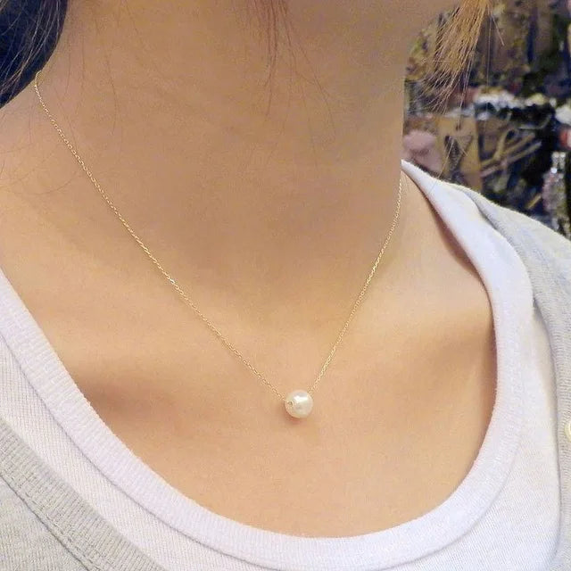 New Fashion Steampunk Dainty Circle Collier Round Minimalist Chain Pendant Necklace For Women Jewelry Gift Cheap Collar