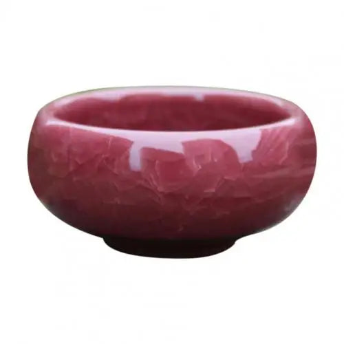 Ice-Crack Glaze Ceramic Flower Pot For Juicy Plant Small Bonsai Potted Mini Simple Succulent Planter Flowerpot Home Garden Decor