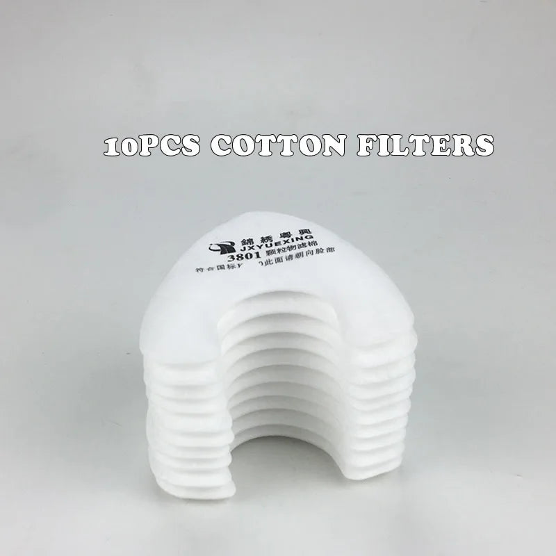 Professional Dust Mask Dust Proof Respirator Rubber Work Safety Mask For Builder Carpenter Daily Haze Protection