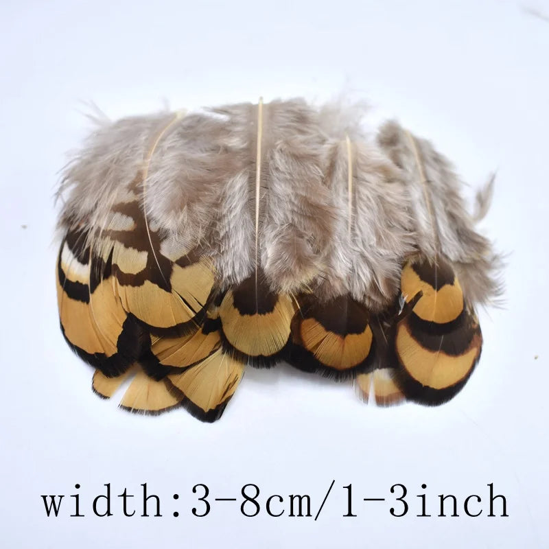 wholesale Natural ostrich Pheasant feathers for crafts DIY peacock feathers for jewelry making Home party decoration plumas