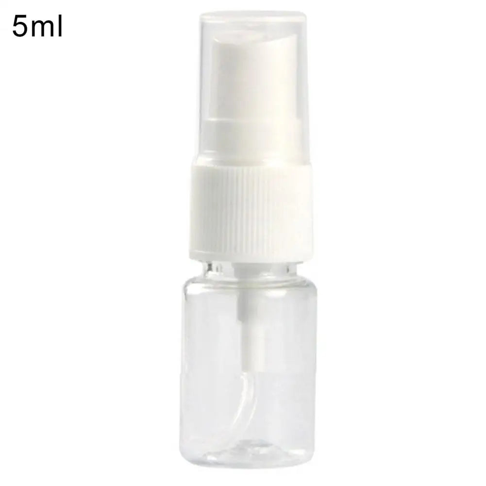 Mini Pump Empty Spray Bottle Refillable Portable Transparent Plastic Perfume Atomizer Travel Essential oil bottle