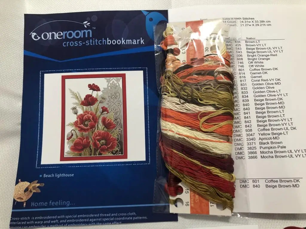 Cross stitch Handmade 14CT Counted Canvas DIY,Cross-stitch kits,Embroidery  crosses the river and crosses the woods 23-40