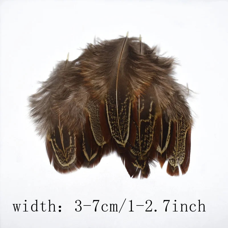 wholesale Natural ostrich Pheasant feathers for crafts DIY peacock feathers for jewelry making Home party decoration plumas
