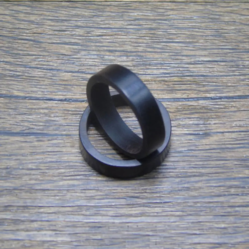 1PC 2021 Trend Sandalwood Ebony Natural Wood Rings For Women Pagan Retro Pull Finger Mens Ebony Finger Ring Party Jewelry Gift