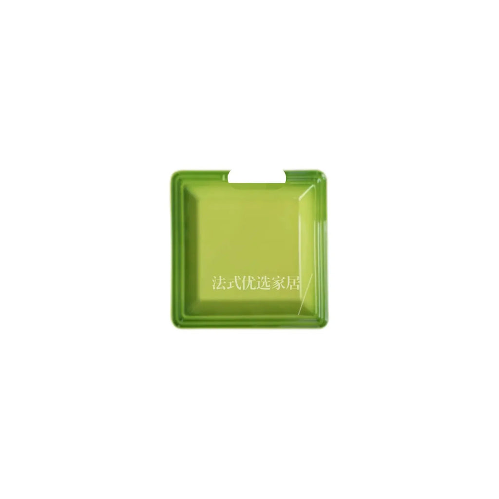 Square Plate French Cool Colorful Odd Shaped Plate Square Household Plates Steak Dish Trays Tableware