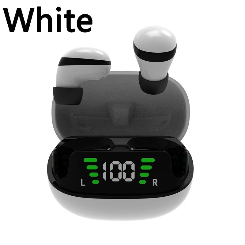 Mini wireless bluetooth headset small earbuds sleep work sports invisible headphones With Mic HIFI bass sound quality earphones