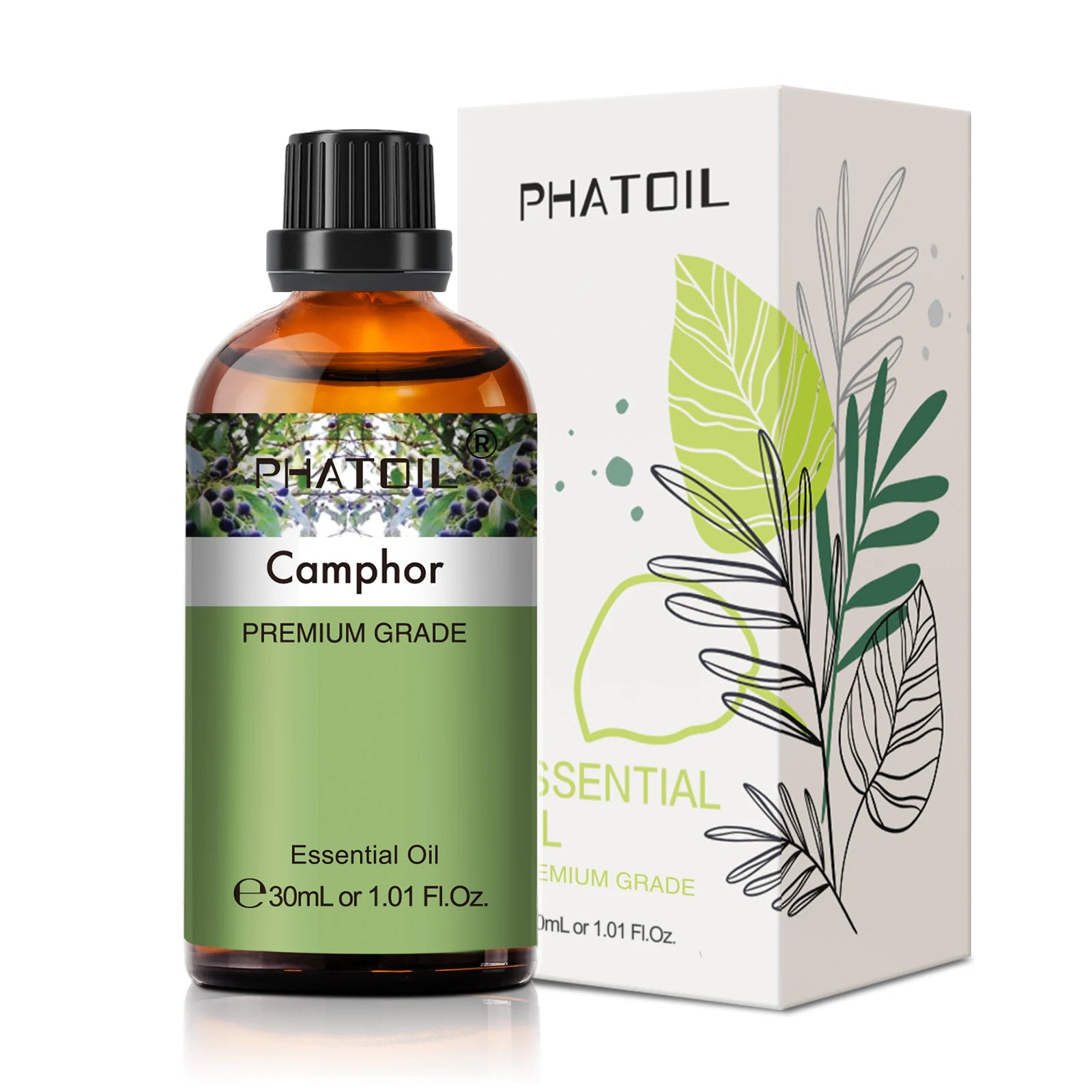 PHATOIL 30ml Aromatherapy Essential Oil Lavender Eucalyptus Vanilla Sweet Orange Aroma Oils For Diffuser Candle Making DIY Soap