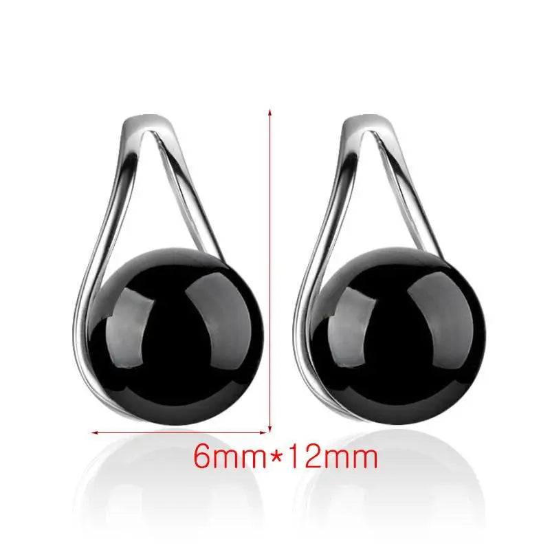 Korean Red Natural Stone Drop Earrings For Women Natural agate Jewelry Bridal Party Wedding Tassel Earrings 2023 Trendy 2Z40
