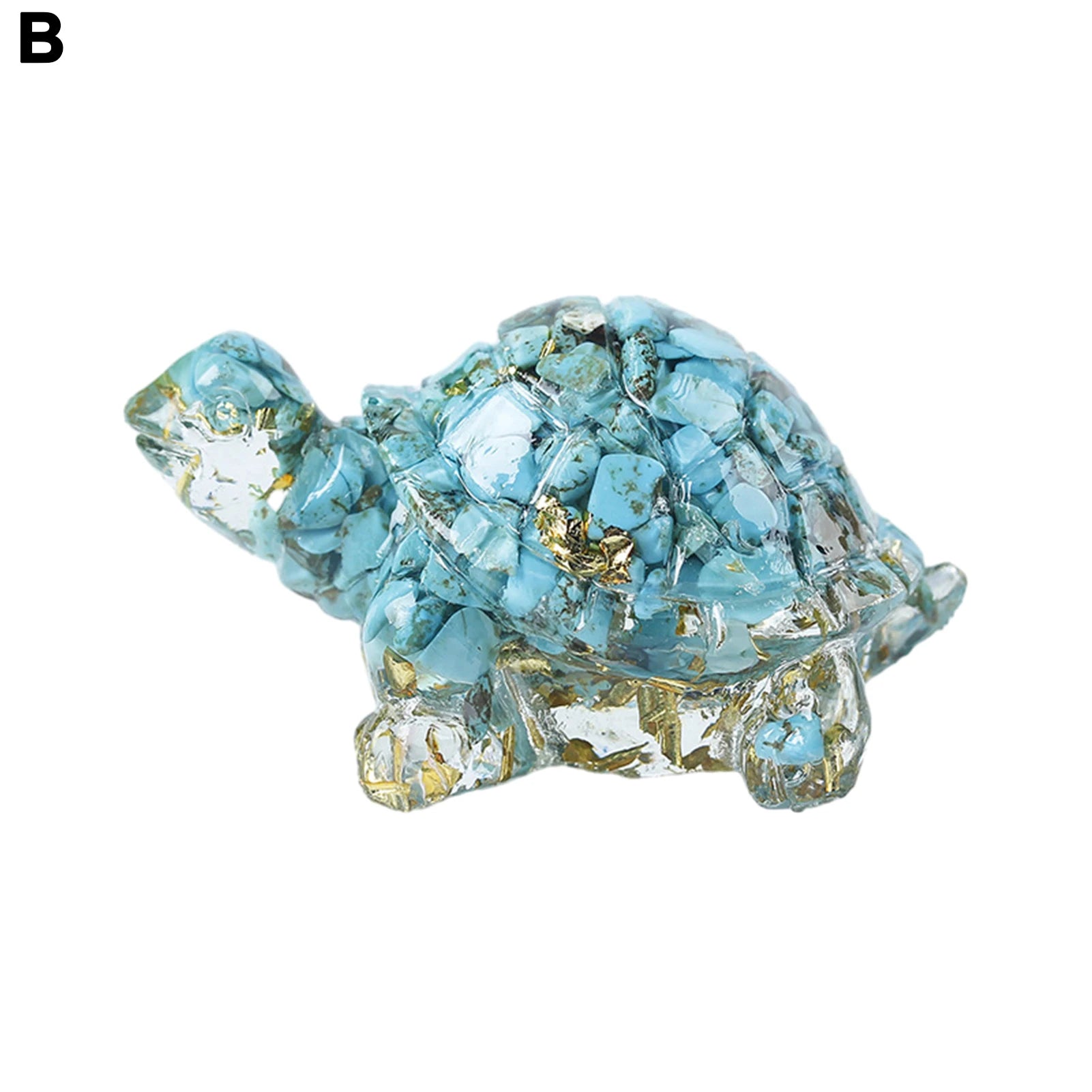 Natural Stone Colorful Bird Figurine Positive Healing Energy Hand-carved Faux Crystal Mini Bird Statue Home Office Desktop Decor