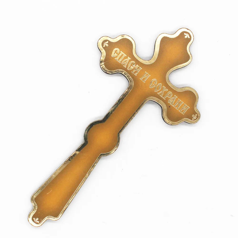 Orthodox Cross Wood Hand Jesus Gift Christ Church Christmas Cathilic Religious Prayer Wall Cross