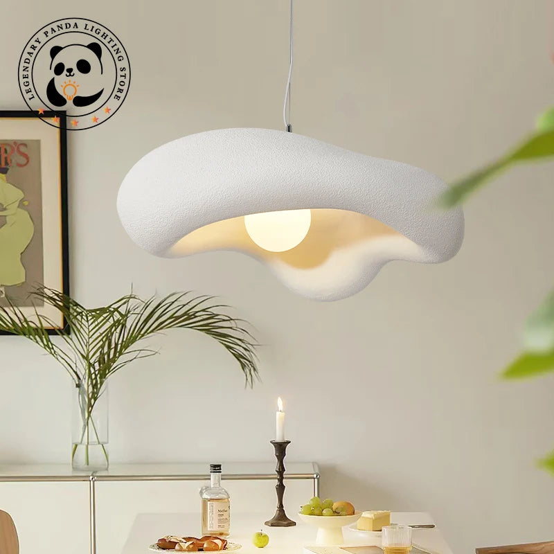 Nordic Wabi-sabi Pendant Lights Designer Minimalist Hanglamp Woonkamer Restaurant Bedroom Chandelier Fixtures Indoor Decoration