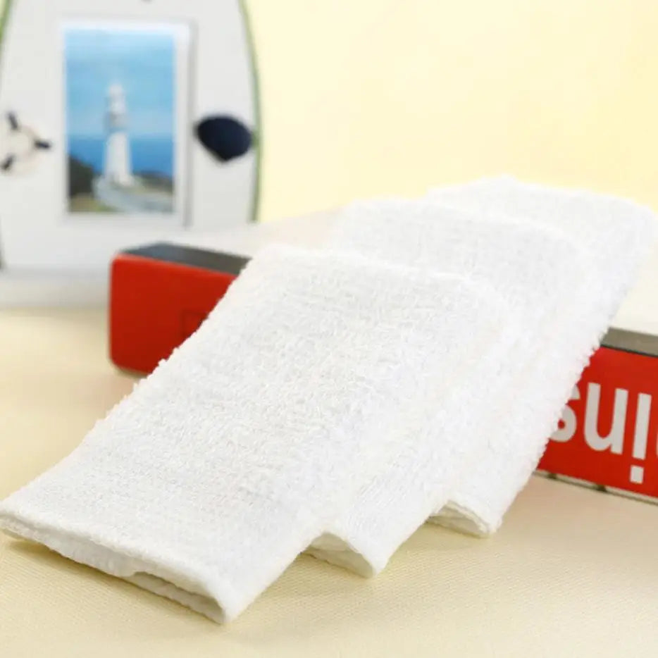 4/8pcs Cotton Wash Cloth, Luxurious Soft, 11.81 x 11.81 inch Ultra Absorbent, Machine Washable Washcloths, White