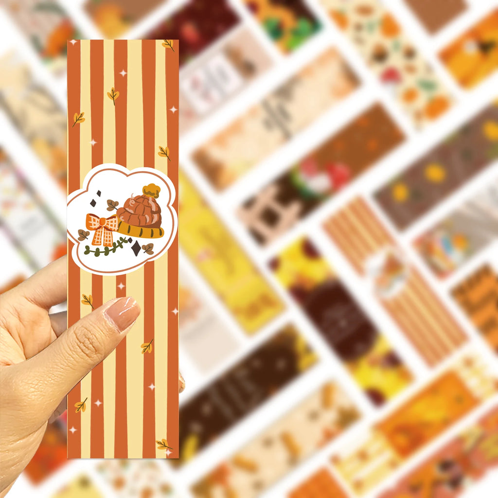 30pcs Thanksgiving Day Autumn Limited Edition Bookmarks Suitable for Teachers, Readers, Birthday Gifts