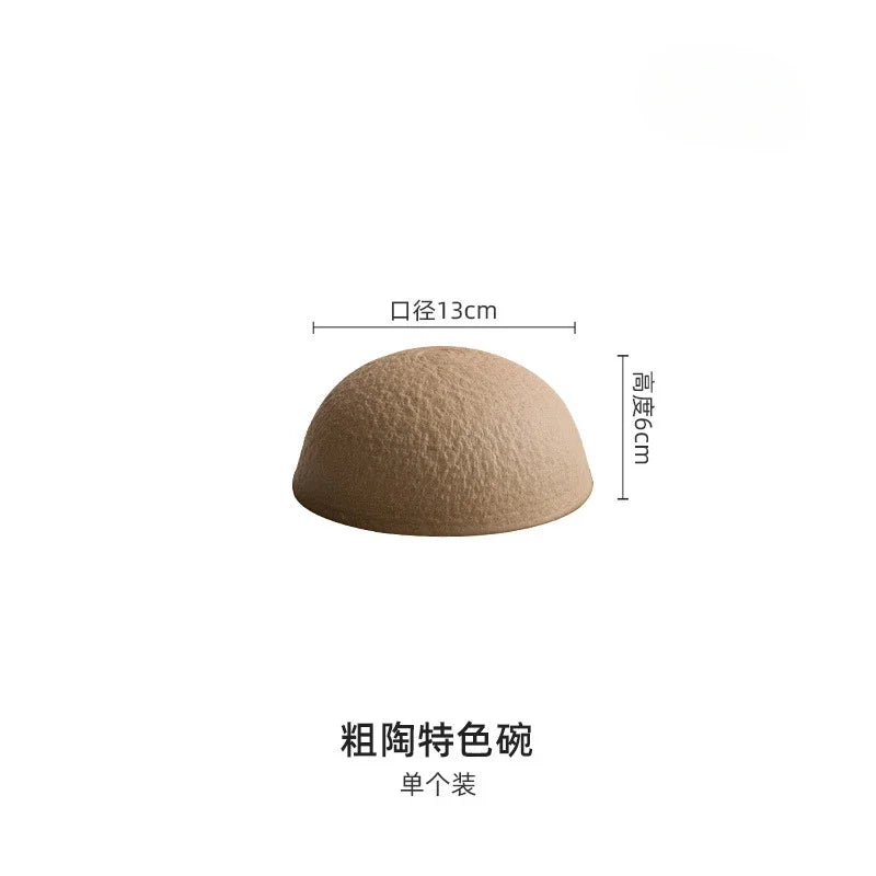 Creative Specialty Ceramic Plate Jupiter Tableware Dish Plate Home Straw Hat Plate Hotel Creative Bowl
