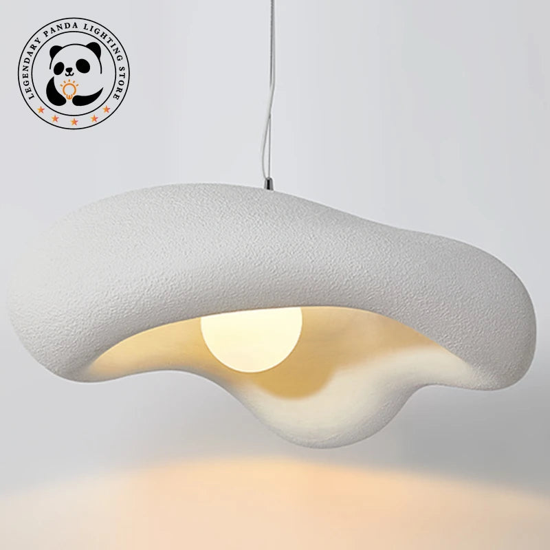 Nordic Wabi-sabi Pendant Lights Designer Minimalist Hanglamp Woonkamer Restaurant Bedroom Chandelier Fixtures Indoor Decoration