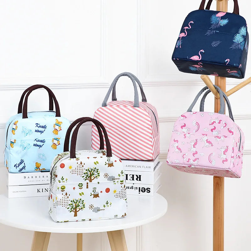 Lunch Bag With Should Strap Handle Cooler Bag Women Portable Food Bag for Work Student Thermal Lunch Box Thermal Bag Fridge Bag