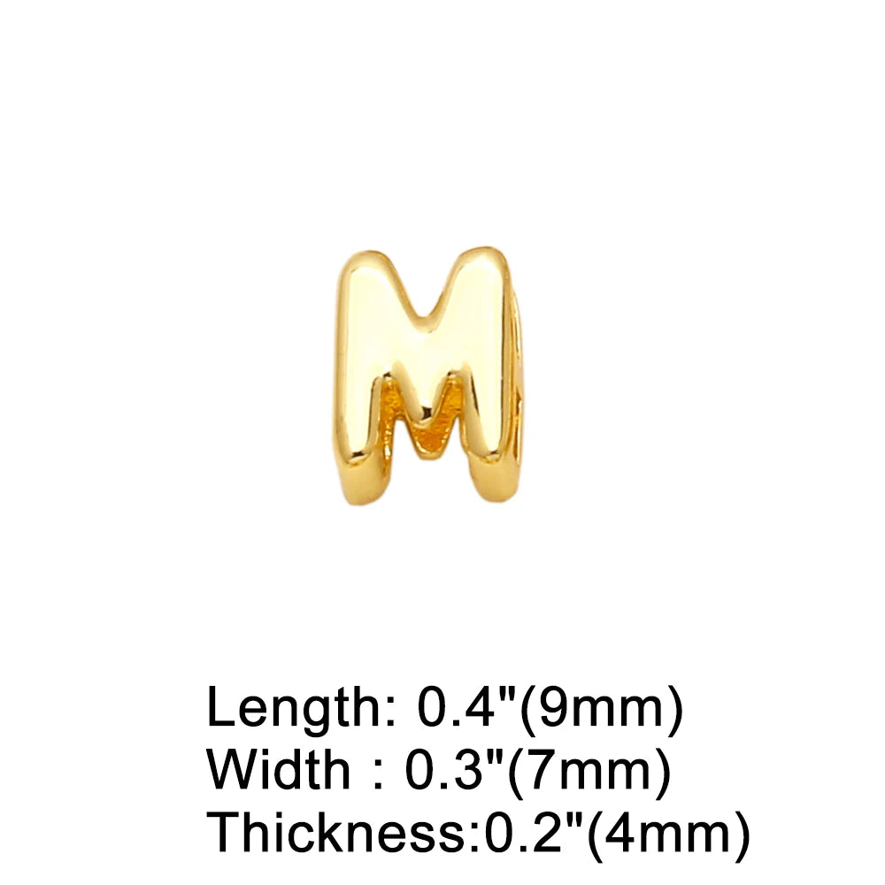 FLOLA Minimalist 26 Letters DIY Necklaces for Women Gold Plated Chain Custom Name Necklace Simple Jewelry Gifts nkev10