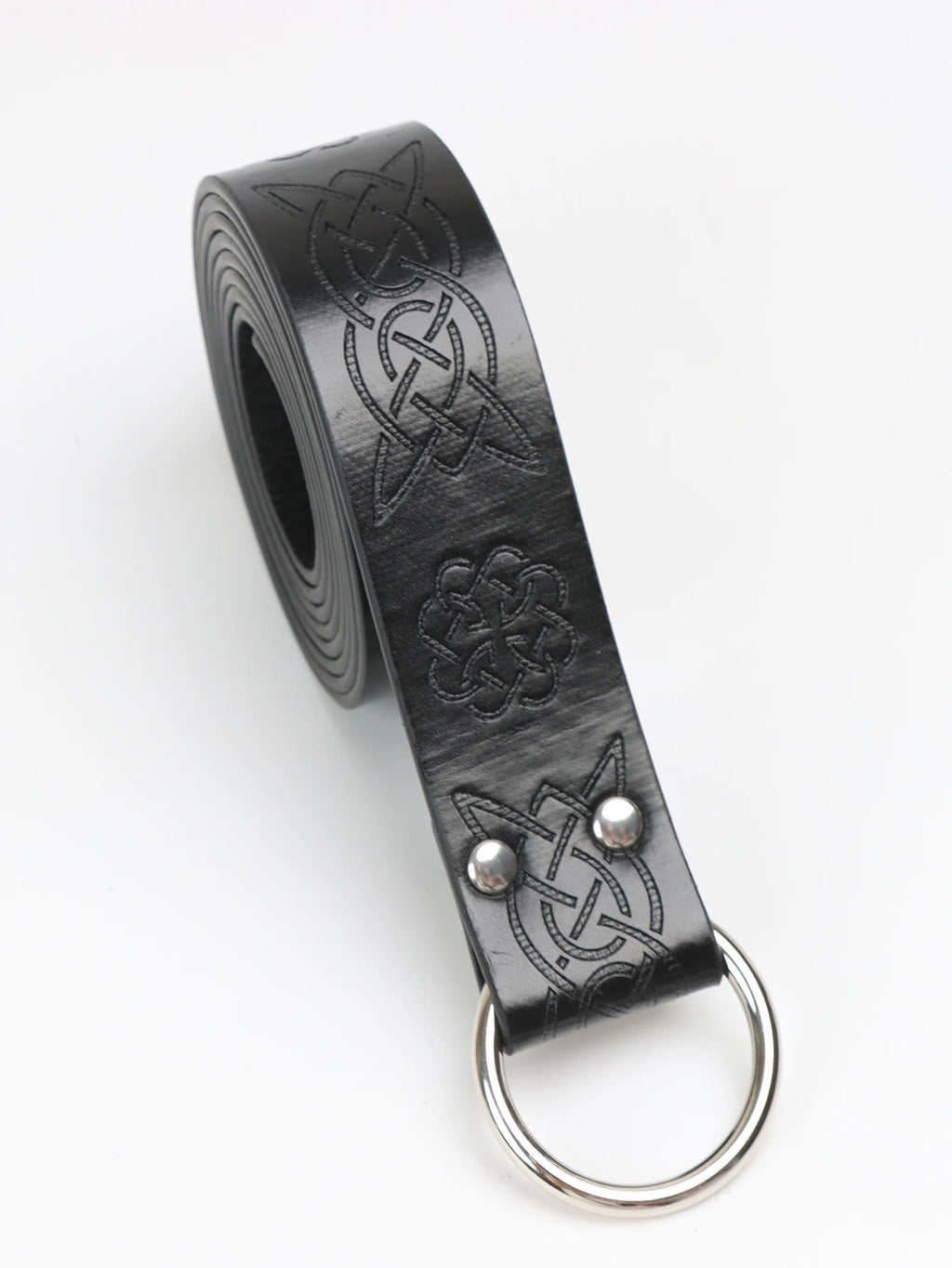 Viking Adventure Warrior Renaissance Belt Celtic Belt Men's Leather Medieval Belt Embossed Cosplay Costume Accessory