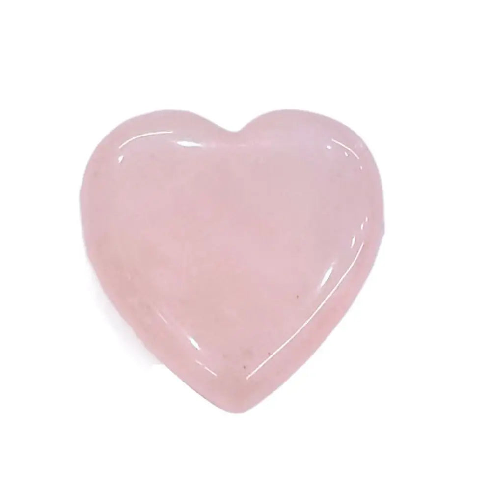 Natural Rose Quartz Crystal Love Heart Home Decoration Chakra Healing Reiki Gemstone Agate Mineral Specimen