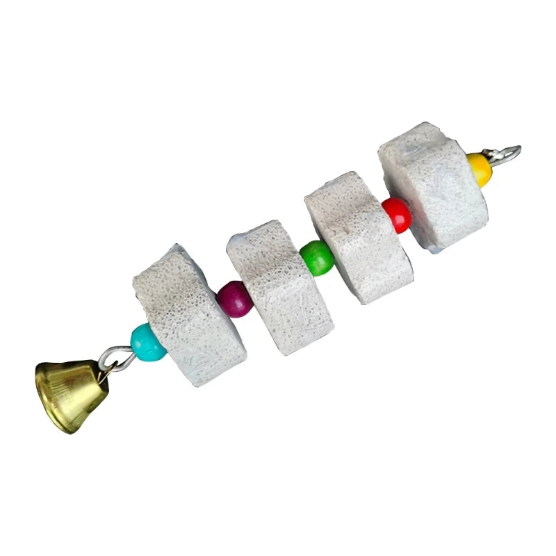 Pet Parrot Bird Natural Grass Chewing Hanging Cage Swing Climb Playing Pendant Au10 20 Dropship
