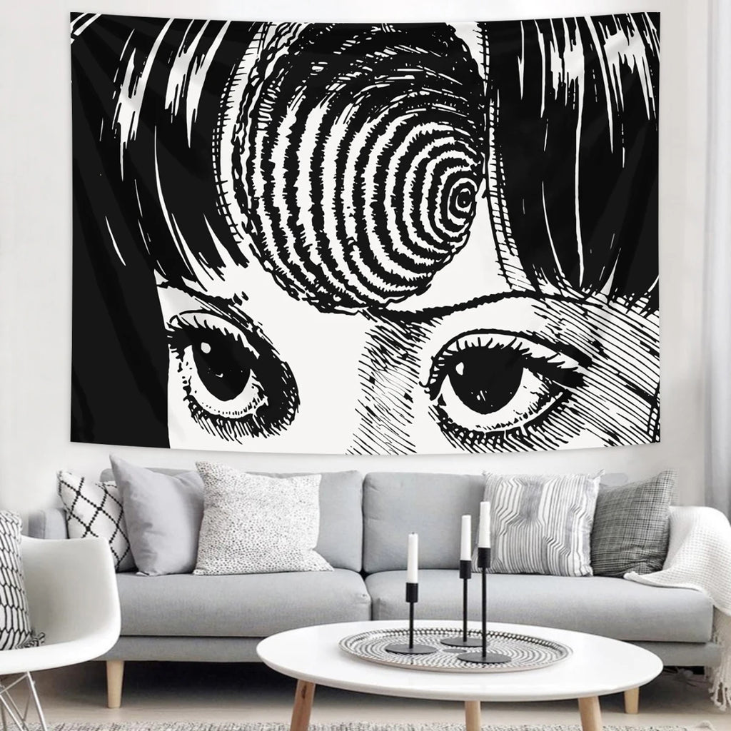 1pc Interesting Tapestry, Personalized College Dormitory Decoration Human Body Cave Tapestry Art Decoration Wall Hanging