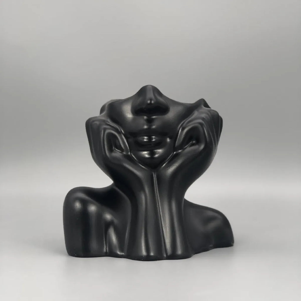 Human Ceramic Vase Human Vase Art Vase Scandinavian Home Decoration Ceramic Vase Tabletop Art Statue