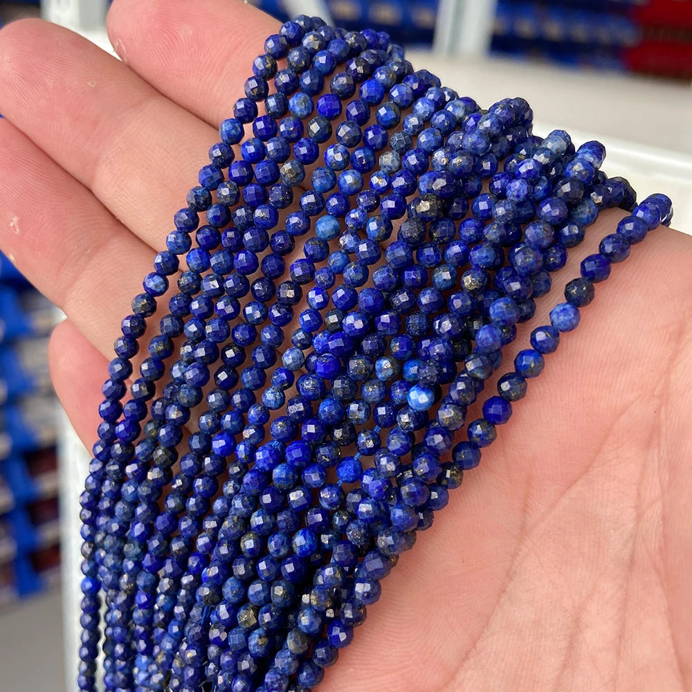 Faceted Natural 2 3 mm Stone Bead Zircon Rose Quartzs Amethysts Rubys Agates Seed Beads for Jewelry Making Beadwork DIY Supplies