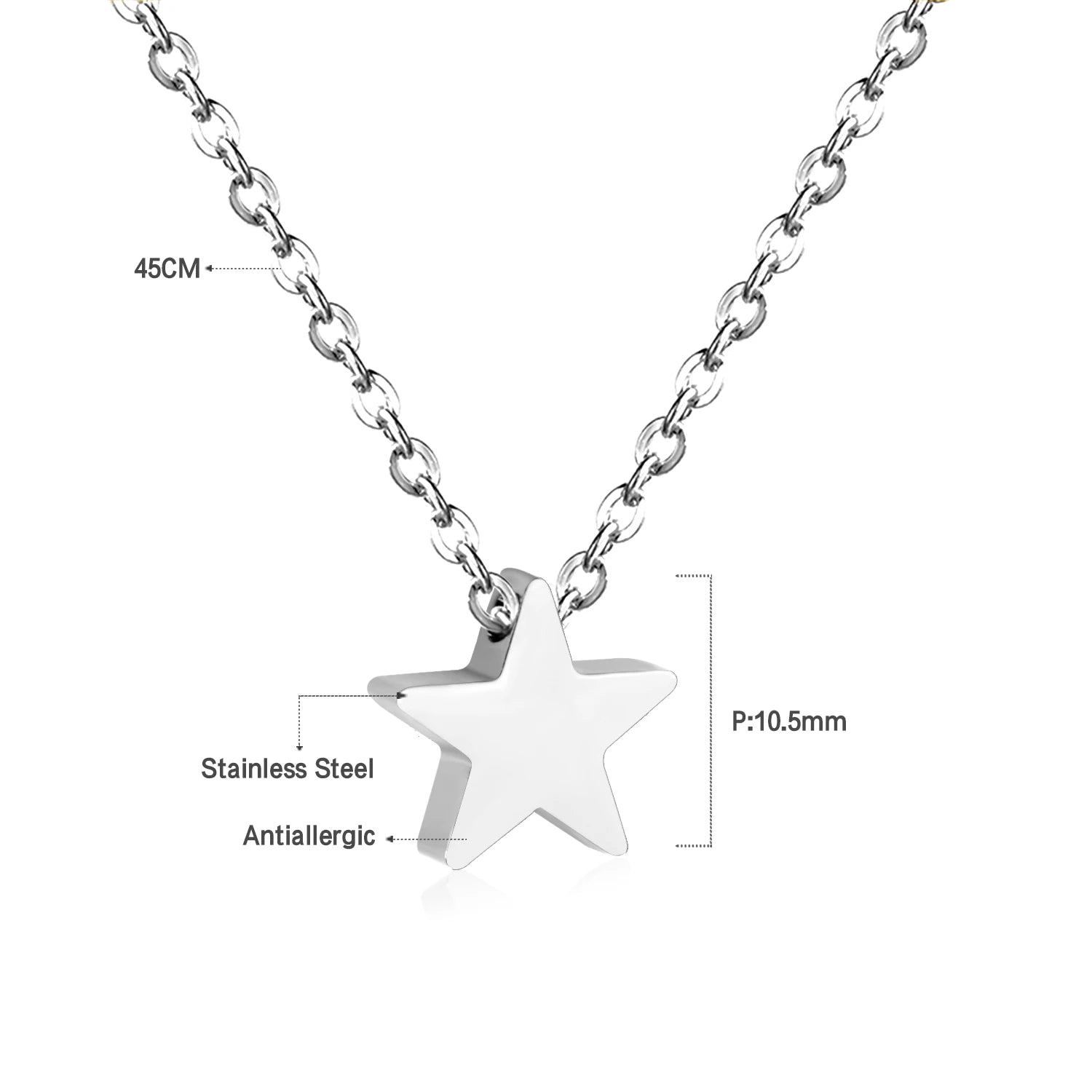 ASONSTEEL Fashion Gold Plated Fruit Pendant Necklace For Women Stainless Steel Jewelry Avocado Natural Shell Glossy Waterproof