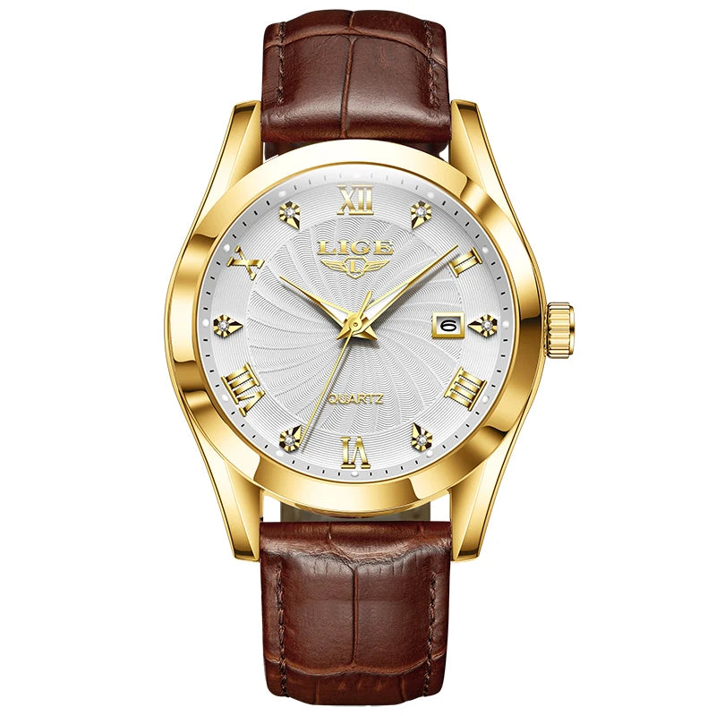 2025 New Women's Watch LIGE Fashion Elegant Bracelet Ladies Watch Outdoor Sports Waterproof Quartz Watches for Women Reloj Mujer