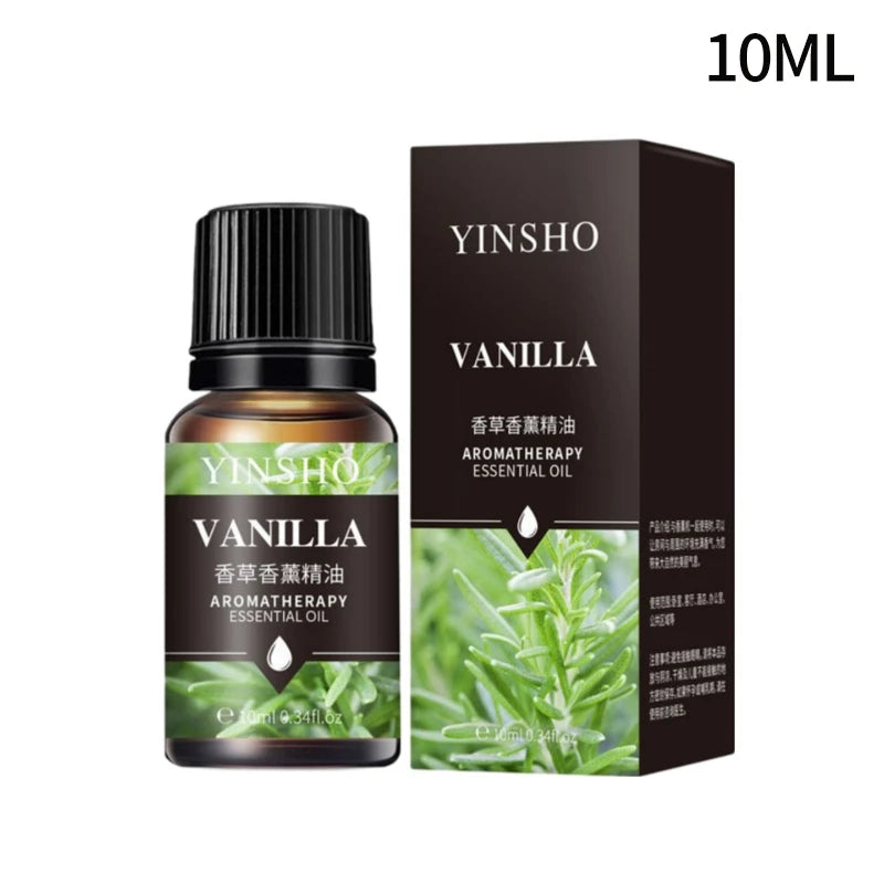 Fragrance Essential Oils Candles Burner Air Fresheners 10ML Natural Plant Aromatherapy Essential Oil for Humidifier Diffuser