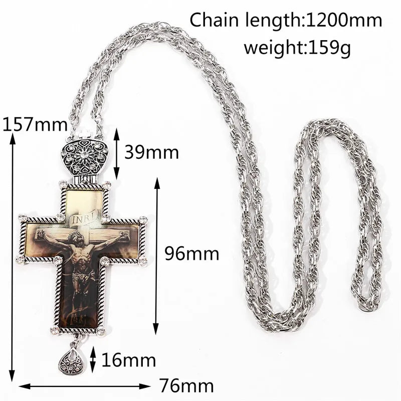Orthodox Cross Catholic Decor Ornament Pectoral Cross For Priests Church Articulos Religiosos Catolicos крестик православный