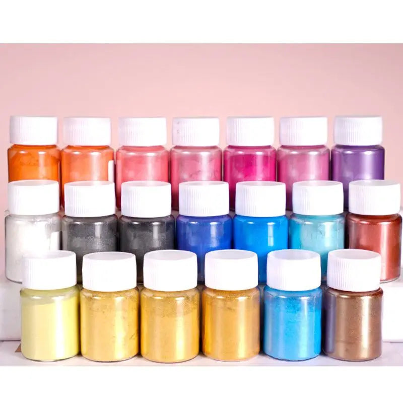 Mica Powder Pigment Multipurpose DIY Arts and Crafts Additive Natural Bath Bombs/Resin/ Paint/Epoxy/ Soap/Nail Polish