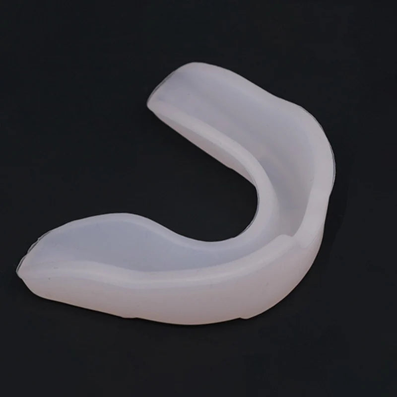 Silicone Tooth Protector for Night Sleep, Mouth Guard Tray for Rugby Karate, Bruxism Grinding, Boxing Protection, Free Shaping